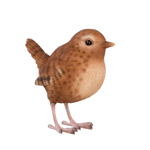 Wren Garden Bird Ornament Sculpture Realistic Lifelike Wildlife Frost Proof Xmas