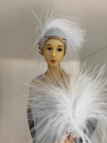 Stunning 1920's Art Deco Charleston Lady Figurine Ornament 30cm Boxed "Margaret"