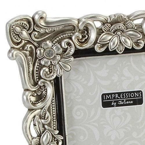 Ornate Antique Silver Vintage Style Photo Photograph Picture Frame 6 x 4" Gift