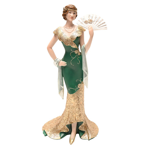 Broadway Belles 1920's Art Deco Lady Figurine Ornament Collectible 31cm Clara