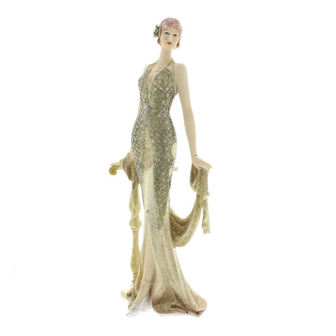 Broadway Belles 1920's Art Deco Lady Figurine Ornament Collectible 26cm Lucia