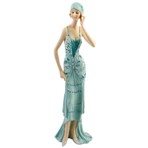 Broadway Belles 1920's Art Deco Lady Figurine Ornament Collectible 32cm Helen