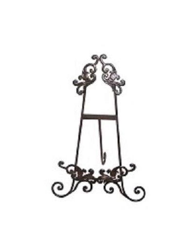 Ornate Iron Metal Picture Easel Table Display Stand Wedding Menu Holder 43cm