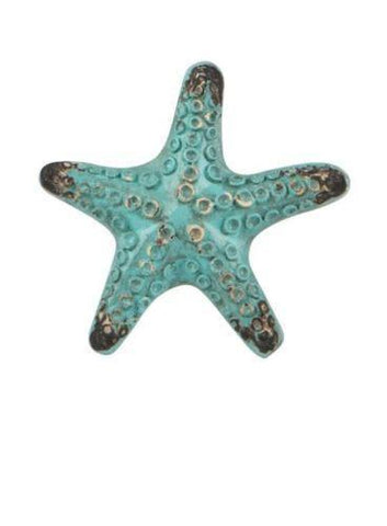 Vintage Shabby Chic Style Drawer Handle Pull Knob Rustic Seahorse Starfish