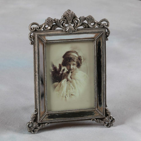 Ornate Antique Silver Vintage Style Photo Photograph Picture Frame 7 x 5" Gift