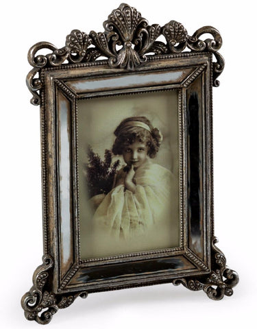 Ornate Antique Silver Vintage Style Photo Photograph Picture Frame 7 x 5" Gift