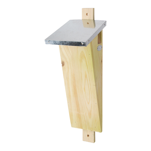 Treecreeper Bird House Nest Nesting Box Nuthatch Zinc Roof FSC Pinewood 41.5cm