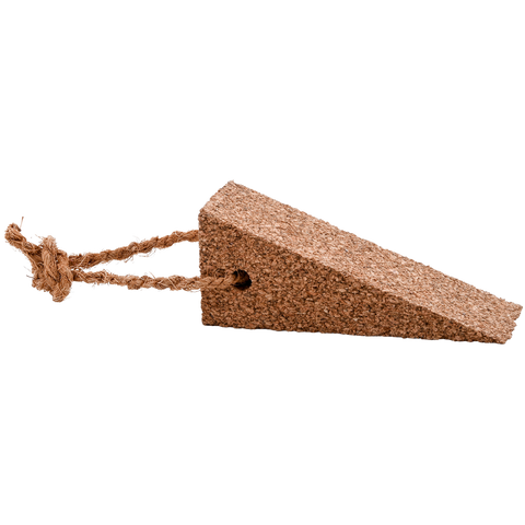 Door Wedge Cork Stay Stop Stopper Traditional Jam Jammer Rope Hanger