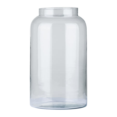 Glass Apothecary Jar Flower Vase Clear Glass Holder Display Jar Storage 31cm