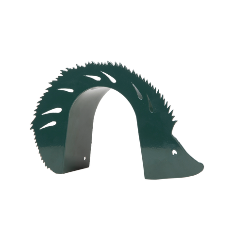 Hedgehog Highway Wildlife Passage Arch Green Metal Fence Garden Crossing Gate