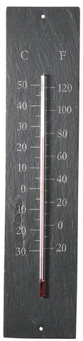 Garden Slate Thermometer Garden Gardeners Gift Outdoors 45x10 cm