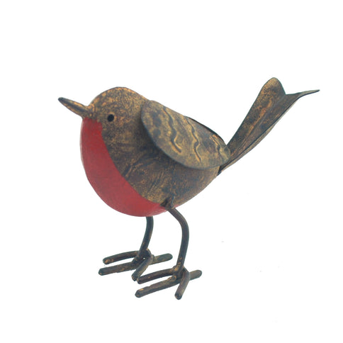 Metal Robin Garden Ornament Remembrance Gift Robins Appear When Loved Ones Are Near